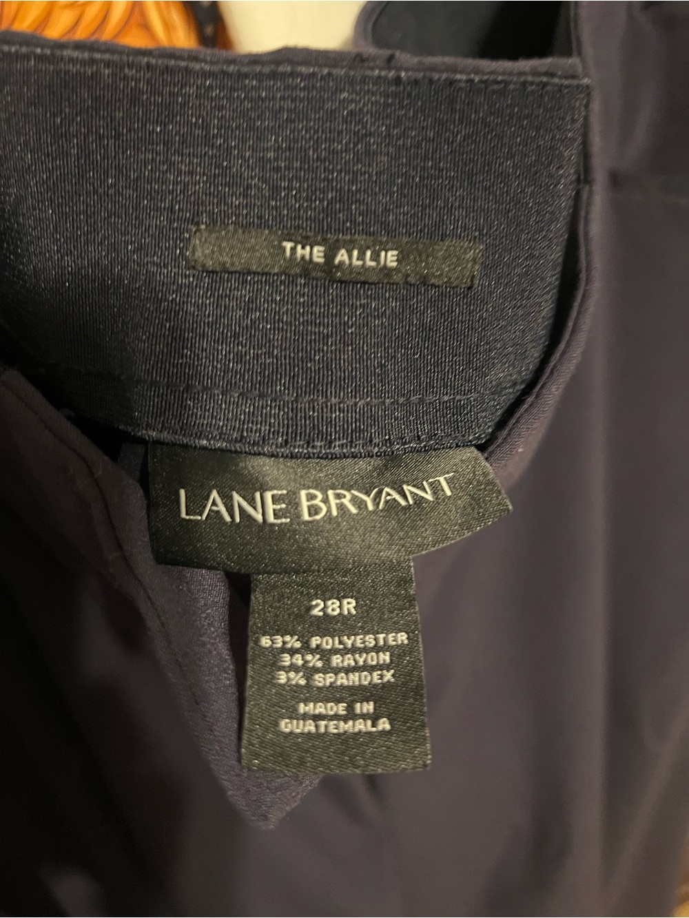 Lane Bryant Navy 'The Allie' Stretch Blouse